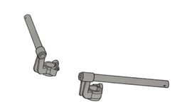 Show details for HONDA NSF100- steering handle bar Picture of HONDA NSF100- steering handle bar